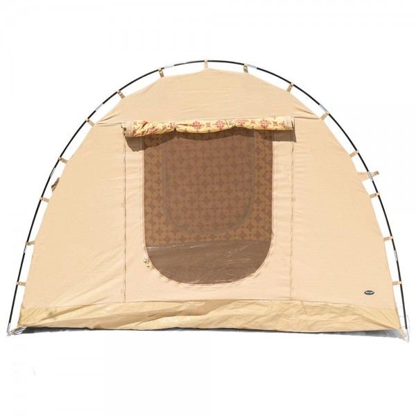 خيمة مبطنة طبقتين من الرماية 