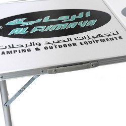 طاولة الومنيوم قابلة للطي من الرماية