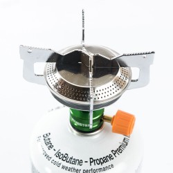 V Camp Stove with Gas 450G Kit