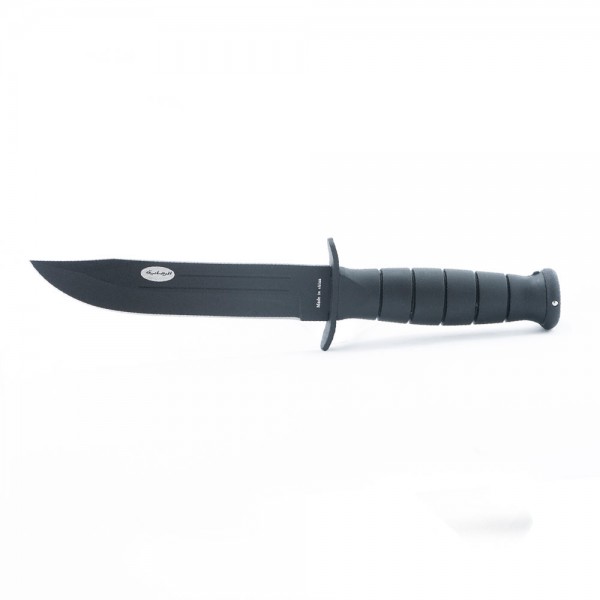 سكين الرماية للرحلات مع جراب لون أسود