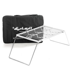 مركاب شواء ستانليس ستيل من الرماية
