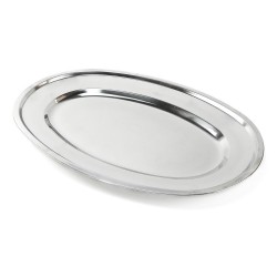 صحن طعام استيل مقاس 20
