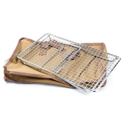 مركاب شواء مع حقيبة مقاس 15*18*32 سم 