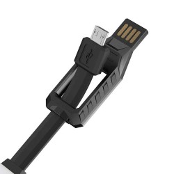 شاحن بطارية محمول مغناطيسي USB نايت كور LC10 مع بطارية احتياطية