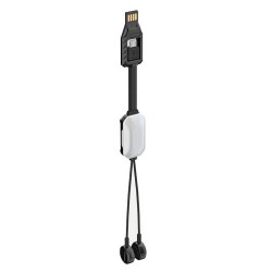 شاحن بطارية محمول مغناطيسي USB نايت كور LC10 مع بطارية احتياطية