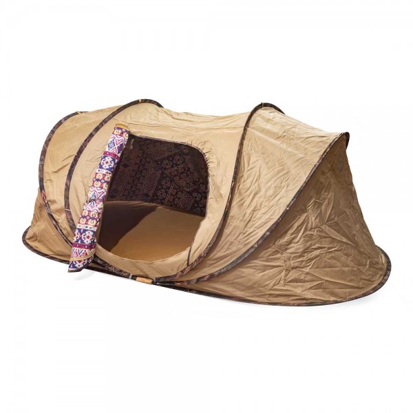 خيمة مبيت مبطنة مع حقيبة حمل 