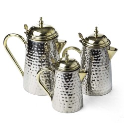 طقم إبريق  حليب حب الرمان 