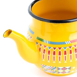 ابريق شاي  نقش عسيري - ماركة الرماية
