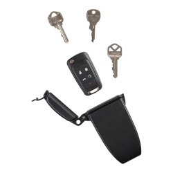 nite ize kbxl-01-r7 مفتاح ماء ومفتاح فوب، xlr، أسود