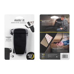 nite ize kbxl-01-r7 مفتاح ماء ومفتاح فوب، xlr، أسود
