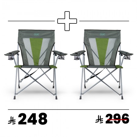 الرماية - كرسي تخييم قابل لطي - 34.6×23.6×36.6 انش