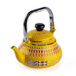 ابريق شاي نقش عسيري - ماركة الرماية 