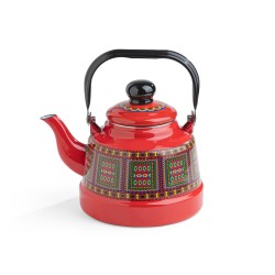 ابريق شاي نقش عسيري - ماركة الرماية 