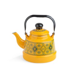 ابريق شاي نقش عسيري - ماركة الرماية 