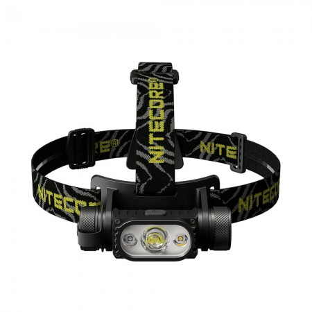 مصباح خوذة قابل للتركيب من نايت كور HC65M V2 NVG - 1750 لومن مع اضافة NL1835HP