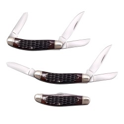 سكين كولد ستيل Cs-fl-gstkm-j جنتلمان Stockman Jigged Bone 
