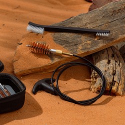 عدة تنظيف سلاح مسدس مع حقيبة - ماركة الرماية
