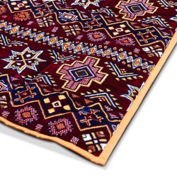 الرماية - مرتبة حمراء مع إسفنجة - مريحة ومتعددة الاستخدامات