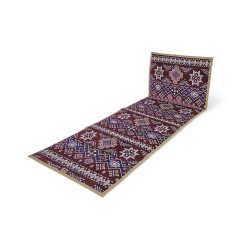 مدة 200-65 مخمل سعودي احمر