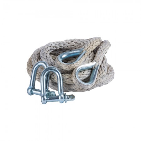 الرماية حبل سحب سيارات مع شنطة -5 متر-8 طن