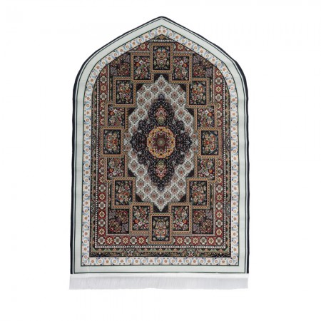 الرماية - سجادة صلاة ناعمة متعددة الألوان - بوليستر