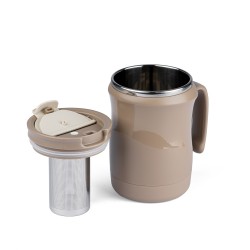 الرماية - حافظة مشروبات مع فلتر وغطاء -  480 مل