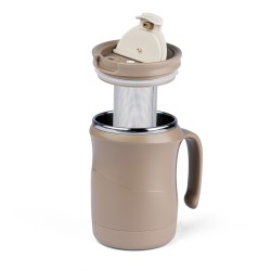 الرماية - حافظة مشروبات مع فلتر وغطاء -  480 مل