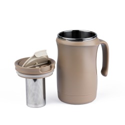 الرماية - حافظة مشروبات مع فلتر وغطاء -  480 مل