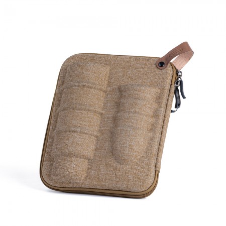 الرماية - طقم 4 كاسات + 4 فناجيل مع حقيبة