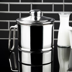 الرماية - ابريق حليب ستانلس ستيل (1500 مل)