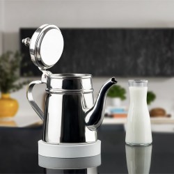 الرماية - إبريق حليب ستانلس ستيل