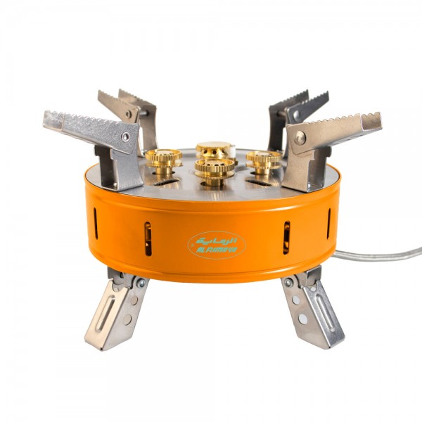 موقد بخمسة أعين - الرماية