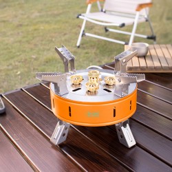 موقد بخمسة أعين - الرماية