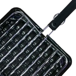 الرماية - شبك شواء بمقبض - 24×22×35 سم