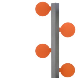 الرماية شجرة أهداف مع 4 قطع معدنية