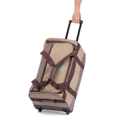 الرماية - حقيبة سفر وتخييم 68 لتر بمقبض سحب | قماش أكسفورد 600D