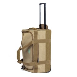 الرماية - حقيبة سفر وتخييم 68 لتر بمقبض سحب | قماش أكسفورد 600D