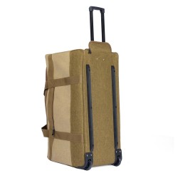 الرماية - حقيبة سفر وتخييم ضخمة 110 لتر بمقبض سحب | أكسفورد 600D