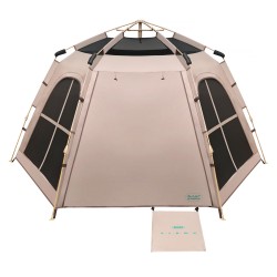 الرماية - خيمة سريعة التركيب - 280×240×155 سم - بيج
