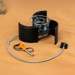 موقد غاز أسطواني بثلاثة رؤوس - 5000 واط - ماركة واندر