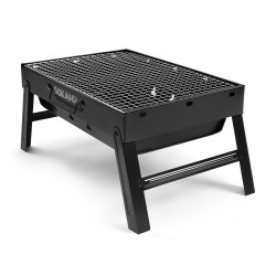 منقل فحم بشبك للشواء - ماركة جو كامب