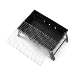 منقل فحم بشبك للشواء - ماركة جو كامب