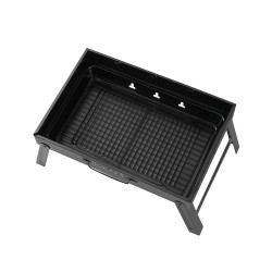 منقل فحم بشبك للشواء - ماركة جو كامب