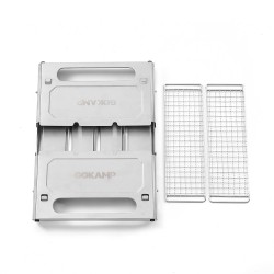 منقل وشواية 2 في 1  - ماركة جو كامب