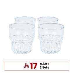 الرماية - كاسات شاي عدد 4- - 150 مل 