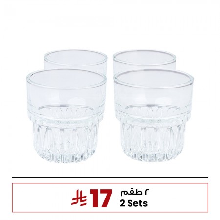 الرماية - كاسات شاي عدد 4- - 150 مل