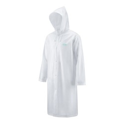 الرماية - معطف للمطر - أبيض حليبي - مقاس موحد 