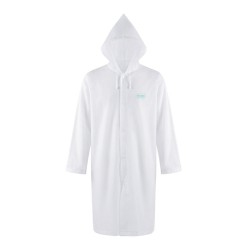 الرماية - معطف للمطر - أبيض حليبي - مقاس موحد 