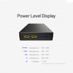 مخزن طاقة أن بي 20000 ملي أمبير الجيل الثالث - ماركة  نايتكور