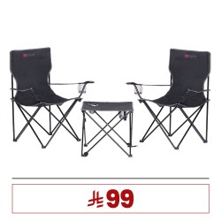 جوكامب - طقم جلسة 2 كرسي وطاولة  